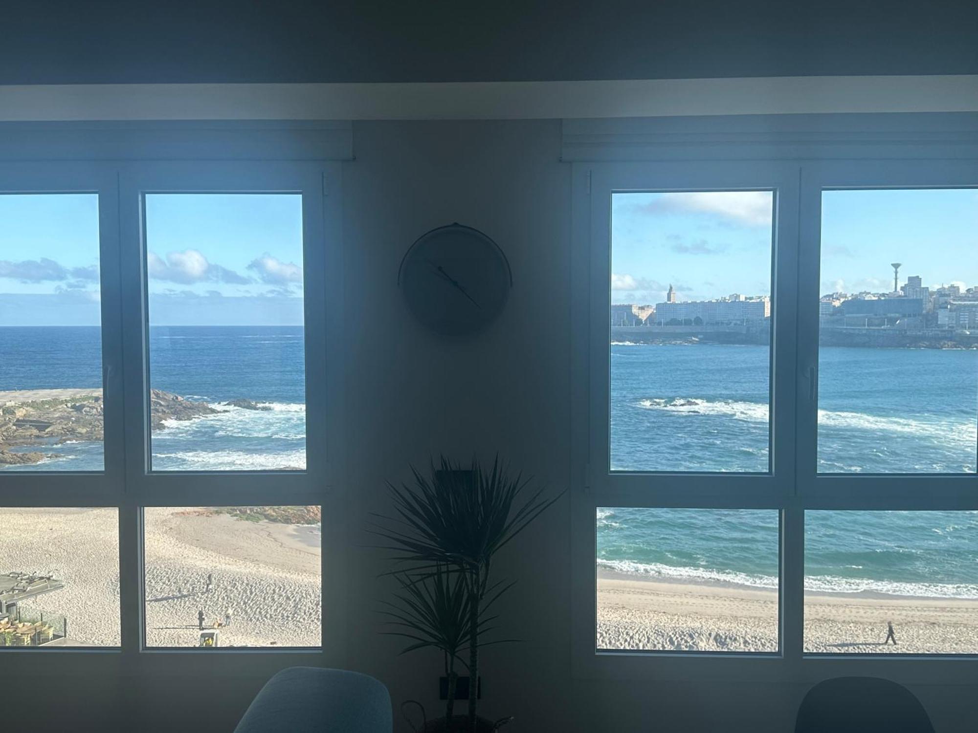 Appartement Piso Con Vistas A La Playa De Riazor à La Corogne Extérieur photo