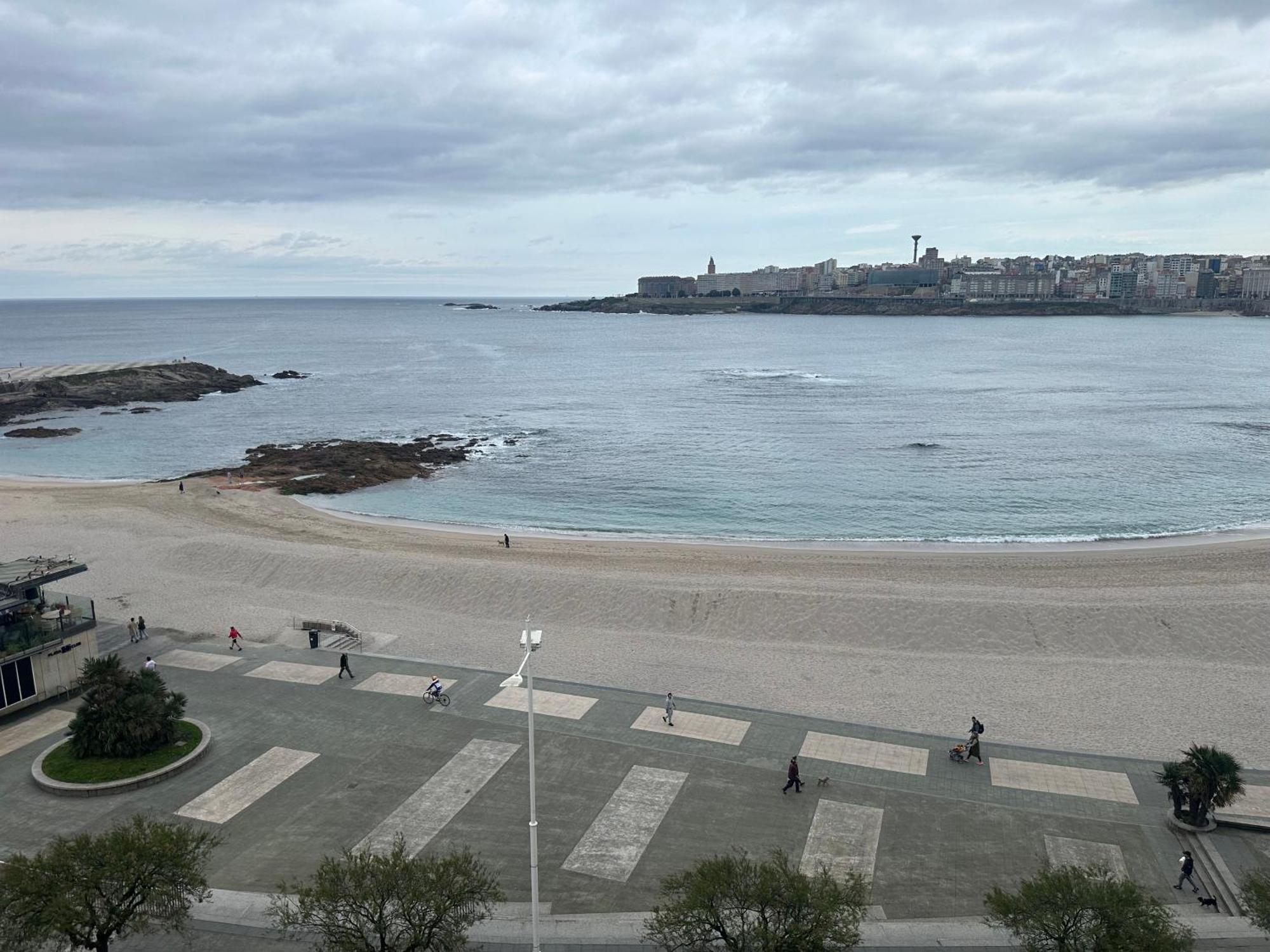 Appartement Piso Con Vistas A La Playa De Riazor à La Corogne Extérieur photo