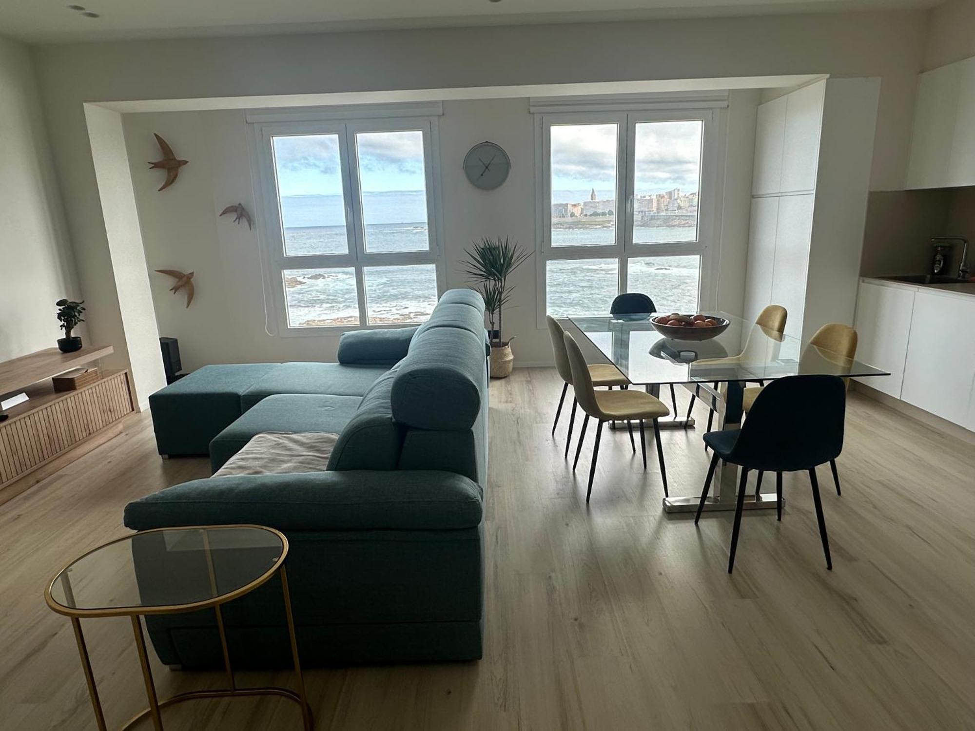 Appartement Piso Con Vistas A La Playa De Riazor à La Corogne Extérieur photo