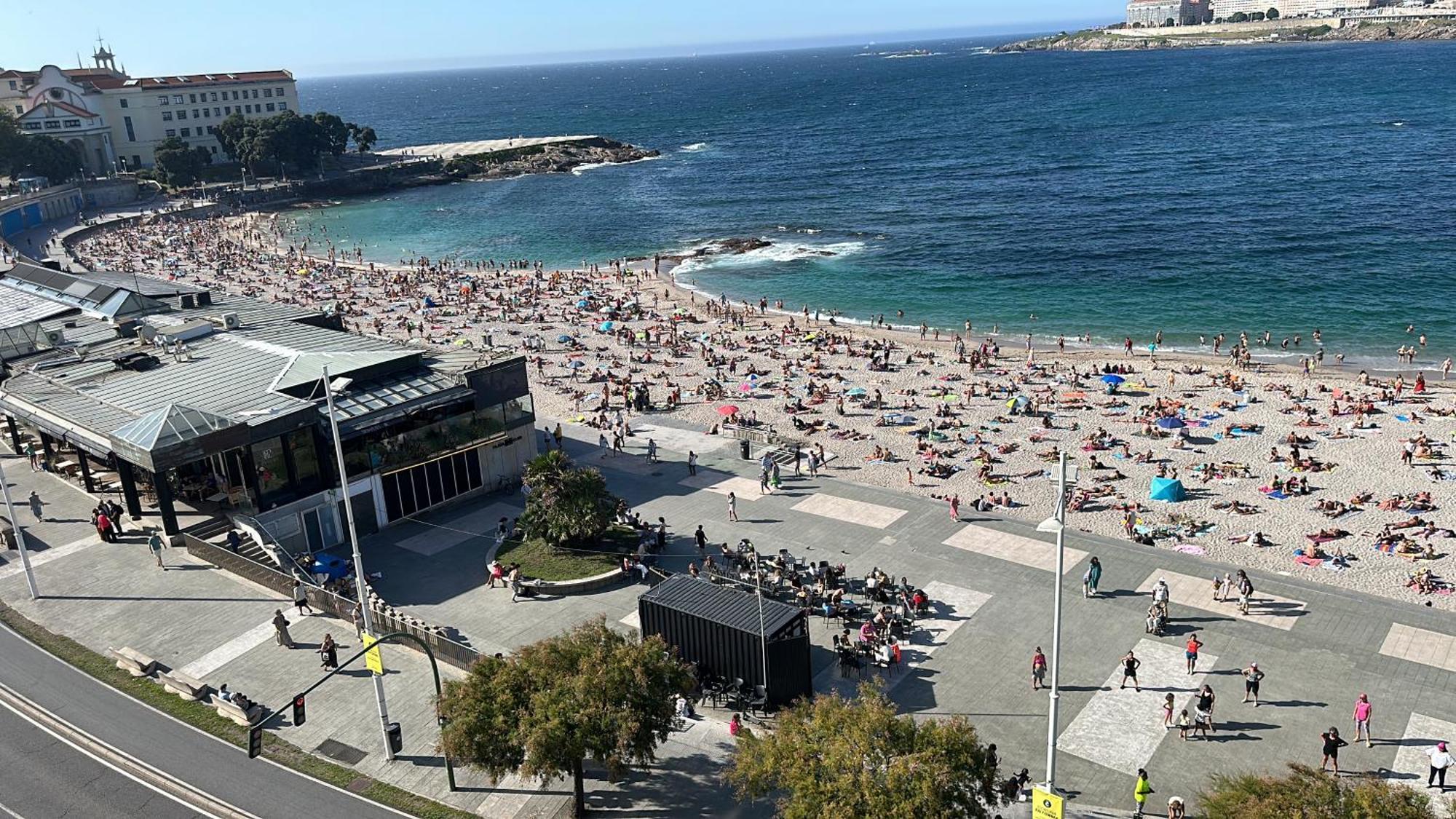Appartement Piso Con Vistas A La Playa De Riazor à La Corogne Extérieur photo